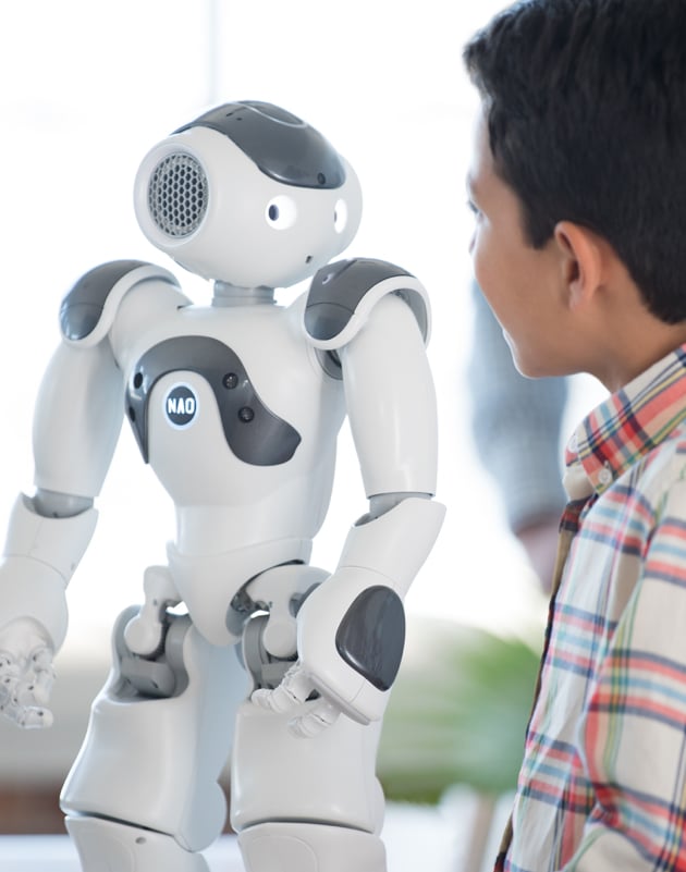 NAO: Robot Teaching Assistant | SoftBank America